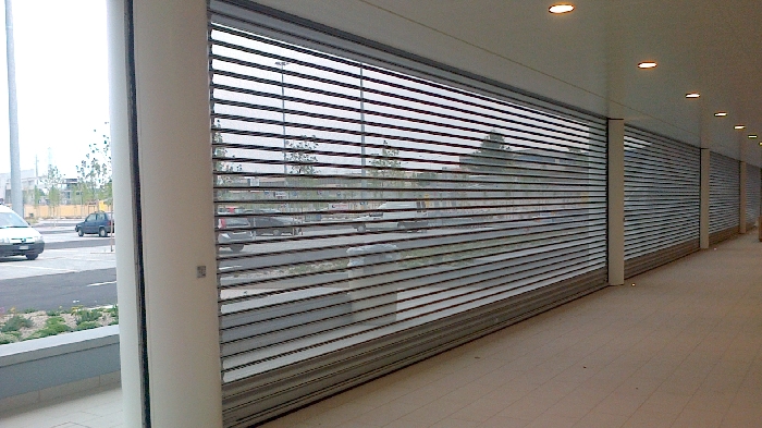 Mikroperforované žaluzie P97 Traspar