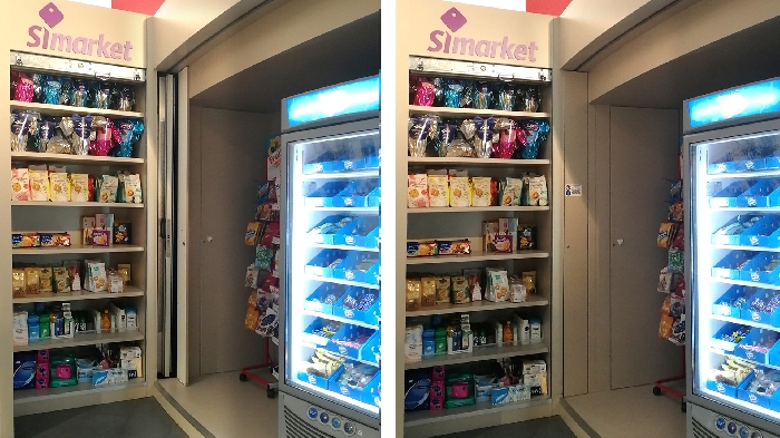 Zakřivené bezpečnostní žaluzie FoldingPACK&reg;: uzávěr pro nemocnici Viterbo