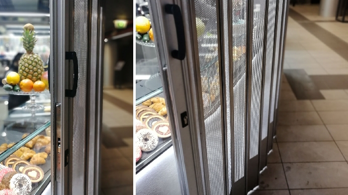 Posuvná skládací žaluzie FoldingPACK&reg; - Metro stanice Milano Centrale