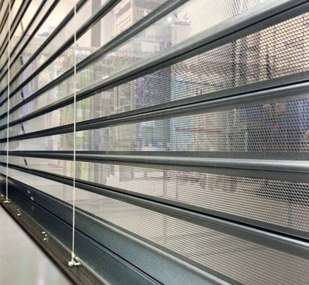 Velkorozměrové uzávěry pro komerční oblasti